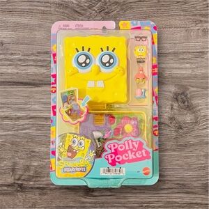 Spongebob Polly Pocket Set! *NEW* Compact Playset *Rare!